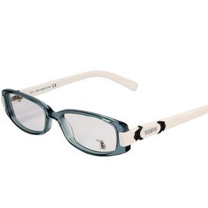 Tod's Teal and White Women's Glasses